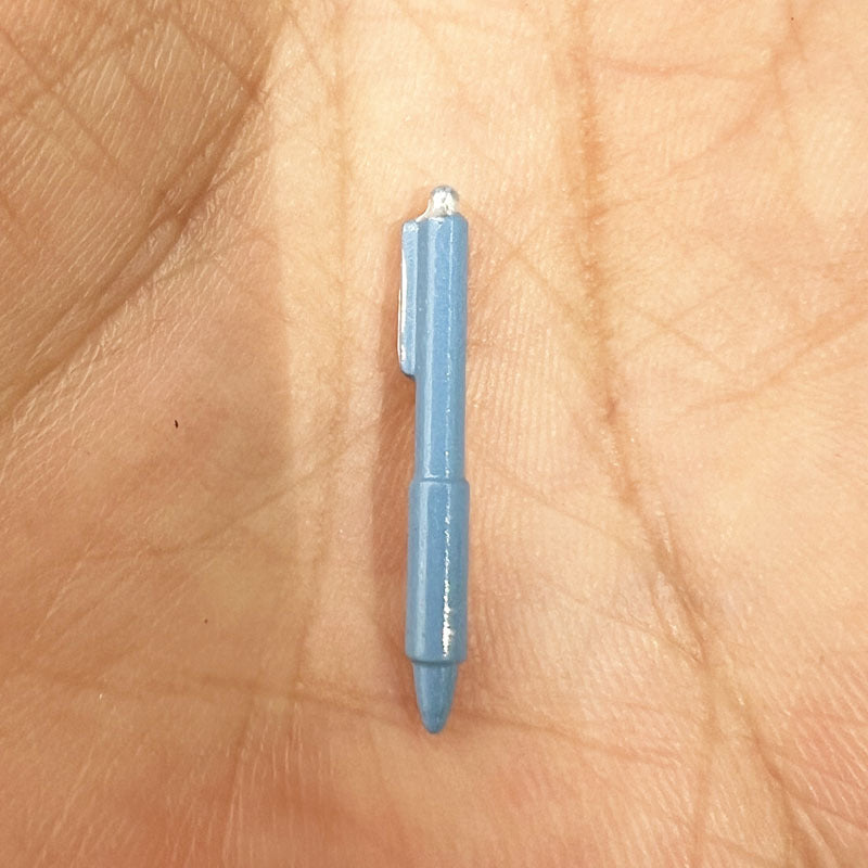 Wholesale 1:12 Dollhouse Mini Metal Ballpoint Pen